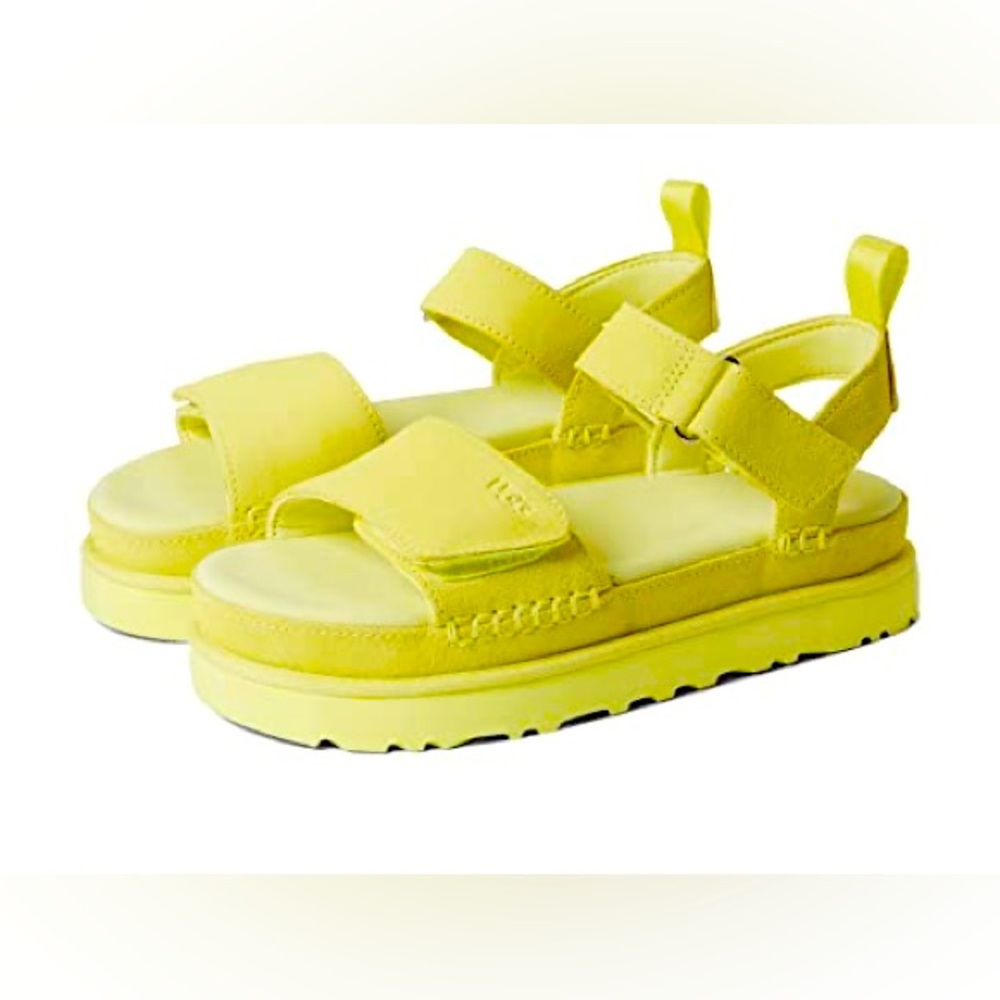 UGG Goldenstar Sandal in Lemon Lime